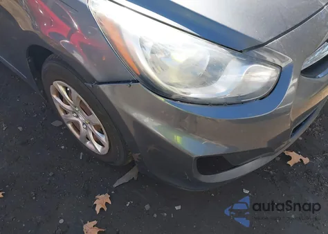 2012 Hyundai Accent Gs из США, поврежденный, VIN KMHCT5AE5CU027327